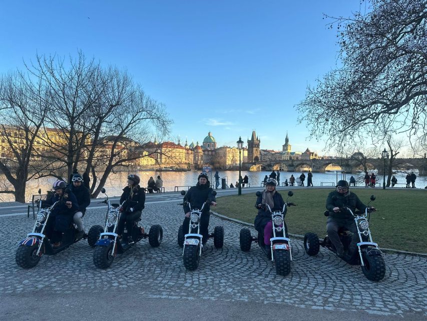 Grand City Tour on Electric Trike in Prague - Live Guided - Letná Park, the Giant Metronome, and the View That Changes Everything