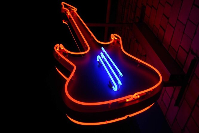Hard Rock Cafe Prague with Set Lunch or Dinner - Inside the V J Rott building: rock memorabilia and the “show” part of dinner