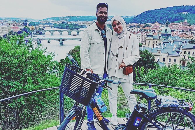 Historical Prague Guided E-Bike Tour - Metronome at Letná: a short stop with big symbolism