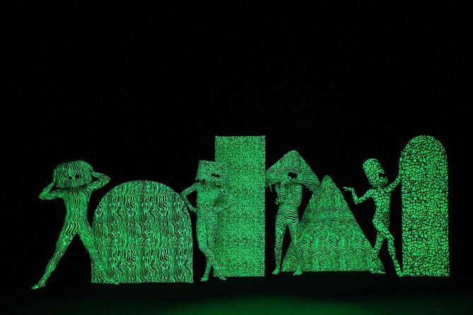 IMAGE black light theatre Prague - The 1 hour 20 minutes show: black theatre, dance, pantomime