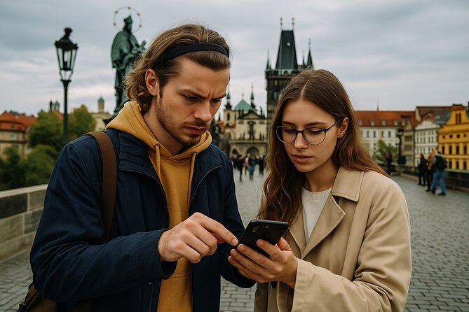 In Pursuit of Astrolabe: Prague Self Guided Mystery Game - Klementinum stop: where the legend begins