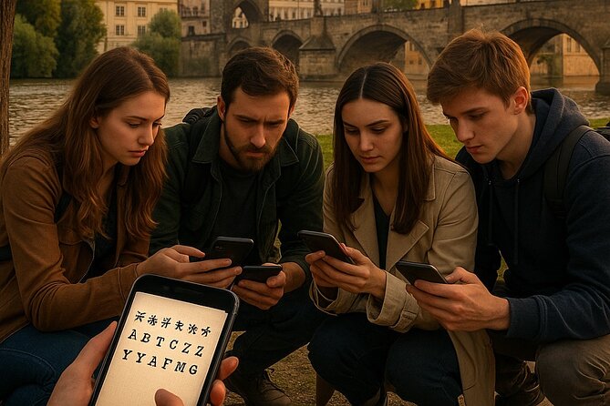 In Pursuit of Astrolabe: Prague Self Guided Mystery Game - Charles Bridge: the classic postcard becomes a detective route