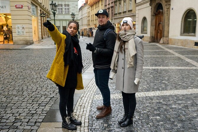In the Curse of Time - Outdoor Escape Game in Prague - Entering the story at Mikulášská 22 and getting your bearings fast