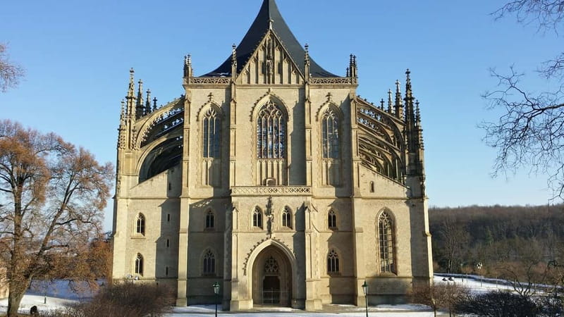 Kutná Hora from Prague – The Bone Church & St. Barbara’s - St. Barbara’s Church in Kutná Hora: Gothic details you can actually catch