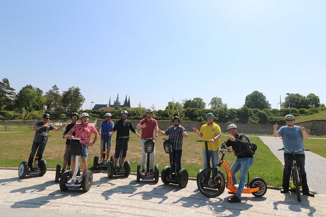 Live-Guided 3 Hours Brewery Segway Tour + Monastic Beer - Stop 1: John Lennon Wall area, where you get ready to roll