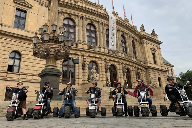Live-Guided Tour - Trike-Harley Adventure of Prague - Prague Castle Area, Strahov Monasteries, and St. Vitus Views Without the Inside Lines