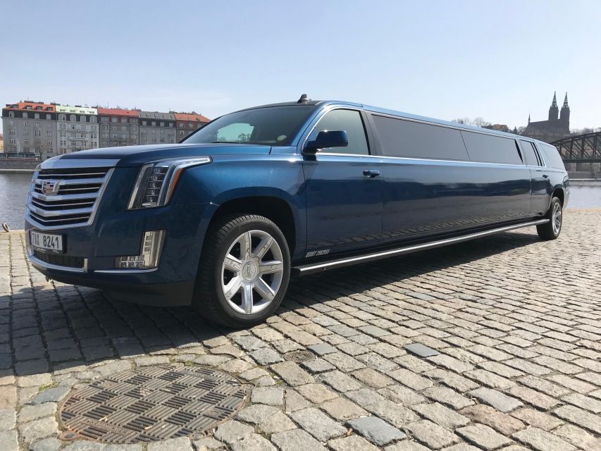 Long Hummer or Cadillac Limousine Party Ride - What you are really buying: a 1-hour Prague party ride