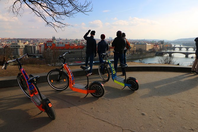 Medieval Prague - E-Bike / E-Scooter City Tour - The Route You Ride: From Old Town Squares to Castle Viewpoints