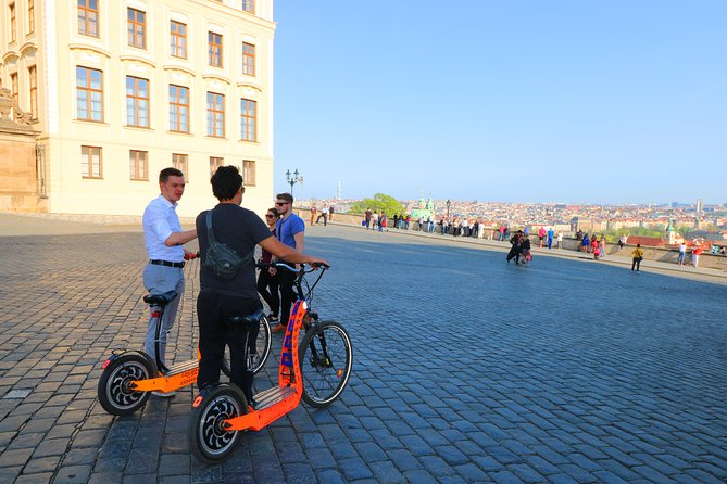 Medieval Prague - E-Bike / E-Scooter City Tour - The Guide Factor: How You Get Stories While You Ride