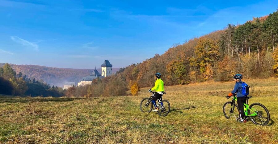 Mountain Biking Full Day Trip to The Karlstejn Castle - Handpicked trail difficulty: how the guide matches the day to you