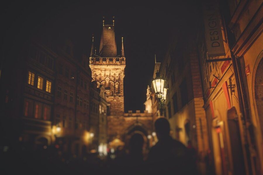 Mystical Night Tour of Prague - Hidden corners, oil-lamp atmosphere, and the Executioner house stop