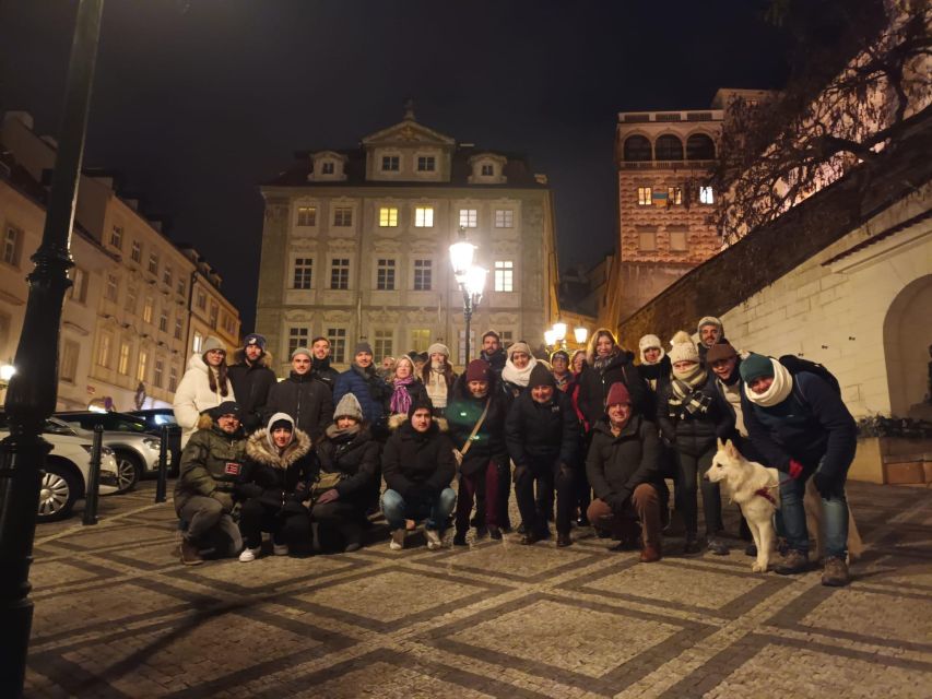 Night tour: Dark Side of Prague with Craft Beer - Night Walk Starts at Rudolfinum, then shifts into story mode