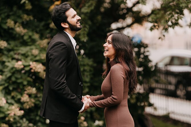 Photographer in Prague - Couple, engagement & portrait photoshoot - Who you’ll work with: Aman and Veronika’s approach in Prague
