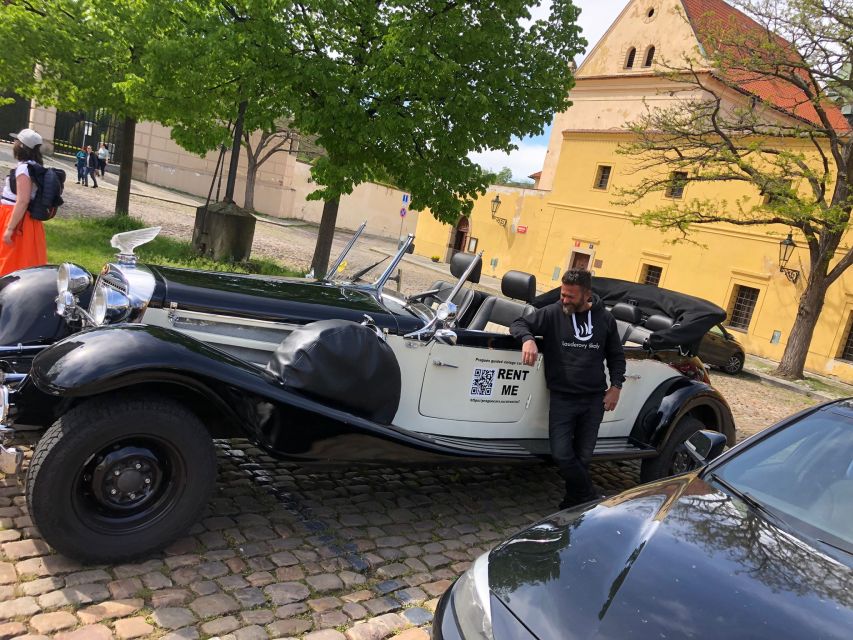 Prague: 1-Hour Private Tour in Vintage Car - New City Hall and the “smallest quarter” with the biggest history