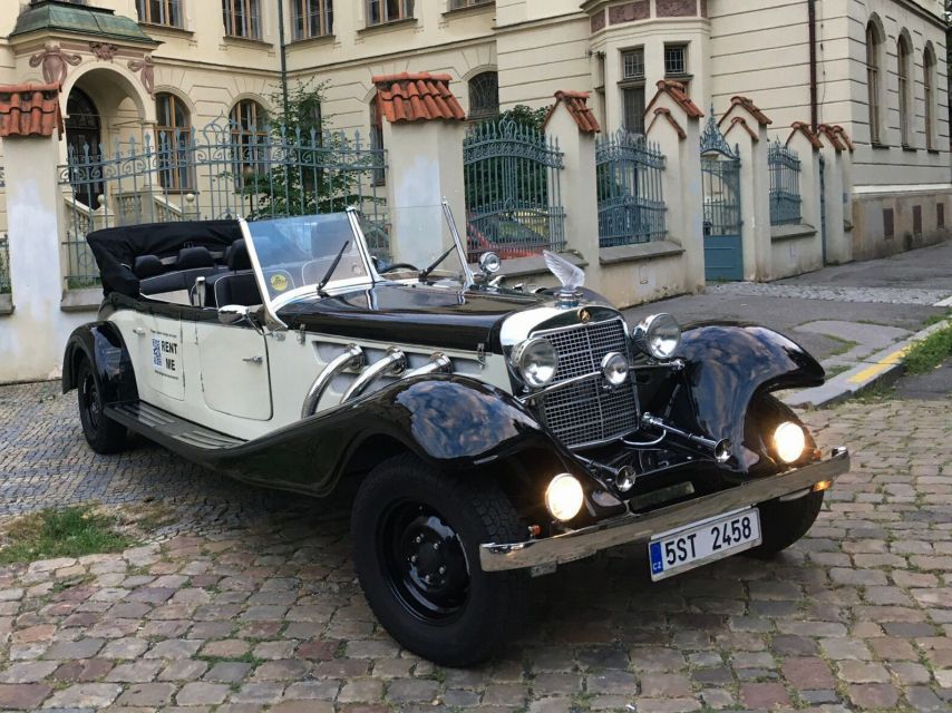 Prague: 1-Hour Private Tour in Vintage Car - Rudolfinum, Clementinum, and how to spot Baroque Prague from the road
