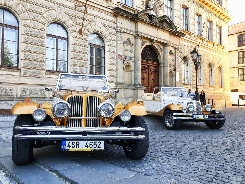 Prague: 1-Hour Vintage Car Tour - Heated Comfort and Photo Stops: How to Get the Best Pictures