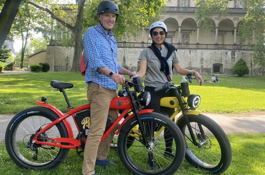 Prague: 10 Must-See Landmarks & Viewpoints on E-Bike Tour - Devil’s Channel and the narrowest street: your quick walk through postcard Prague