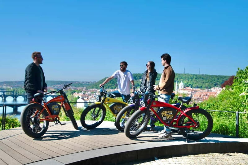 Prague: 10 Must-See Landmarks & Viewpoints on E-Bike Tour - The ride setup, safety briefing, and what makes it feel secure