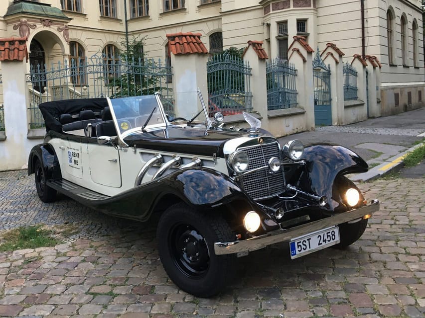 Prague: 120min Private Tour in Vintage Car, up to 6people! - Culture corridor, Rudolfinum and the Clementinum