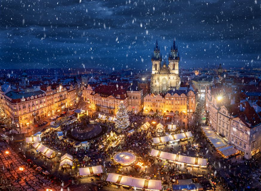 Prague: 2-3h Magical Christmas Markets Tour with Inclusions - Starting at Franz Kafka Square, and why the meeting point matters