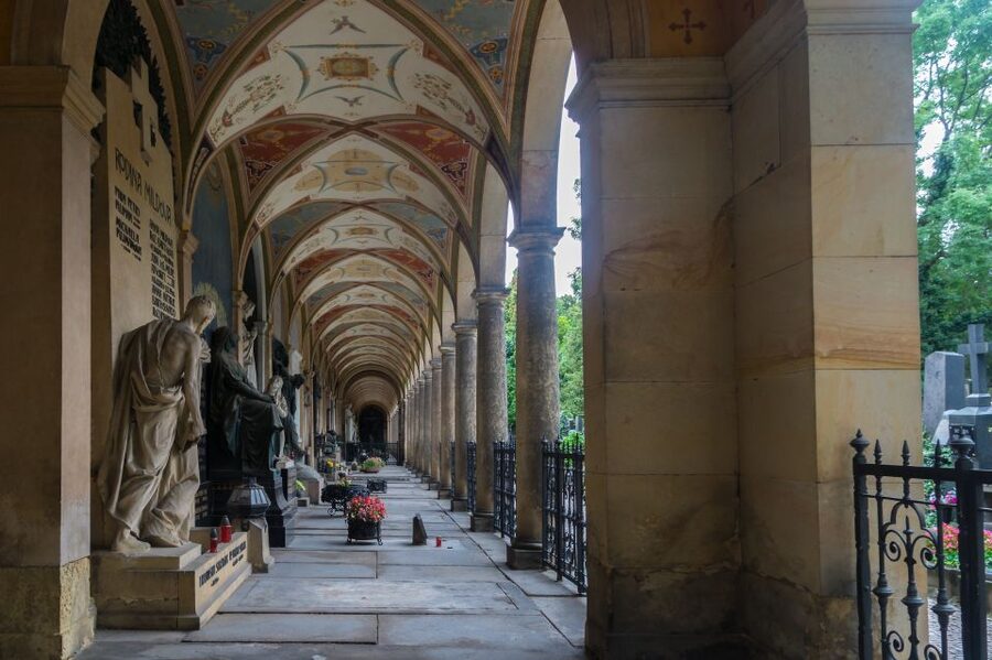 Prague: 2.5-Hour Vyšehrad Castle with Gorlice & Tickets - Collegiate Church of Saints Peter and Paul: Neo-Gothic Inside, Art Nouveau on the Walls