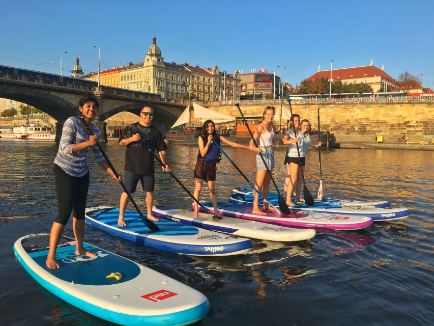 Prague: 2-Hour Paddle Boarding in the City Centre - What Happens in the First 20 Minutes on the Water