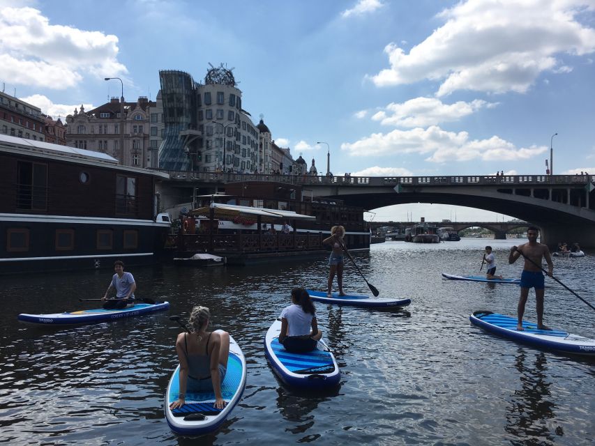Prague: 2-Hour Paddle Boarding in the City Centre - Meeting at Císařská louka, Smíchov: Your First Challenge
