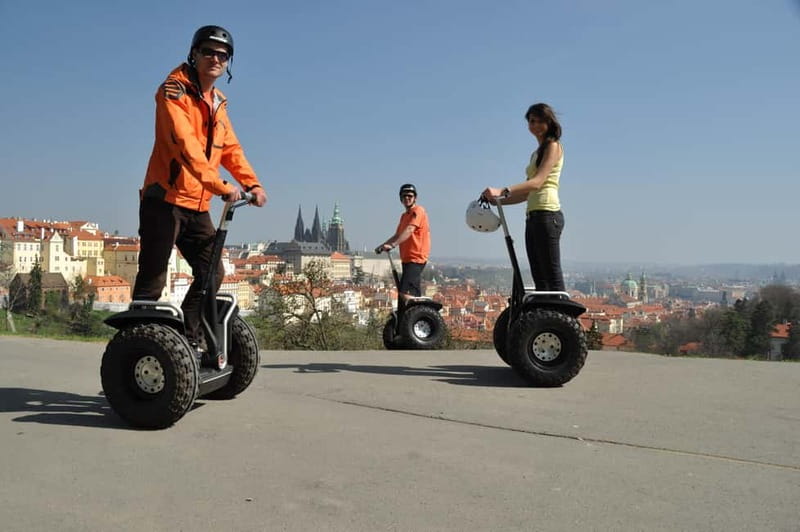 Prague: 2-Hour Segway Tour with Hotel Pickup - Segway training on the route to confidence (i2 or X2)