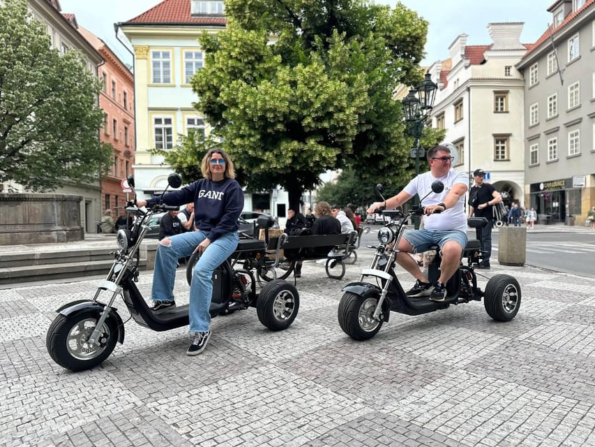 Prague: 2 hours FUN TRIKE tour in Prague with guide - What you get for $77: value measured in time and stress avoided