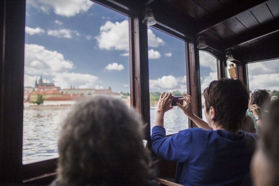Prague: 3–Hour Castle Grounds Walking Tour and River Cruise - Tram Up to Castle Hill: Saving Your Legs for the Best Viewpoints