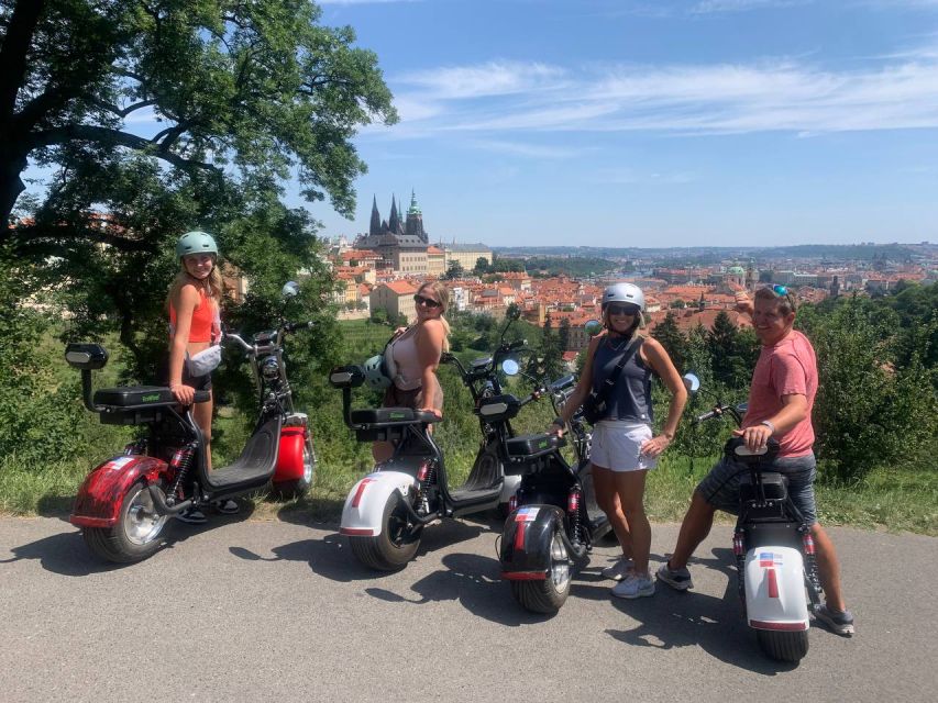 Prague 3 Hours Grand Fat-tire E-scooter Tour - Riding rules, speed, and who should feel comfortable