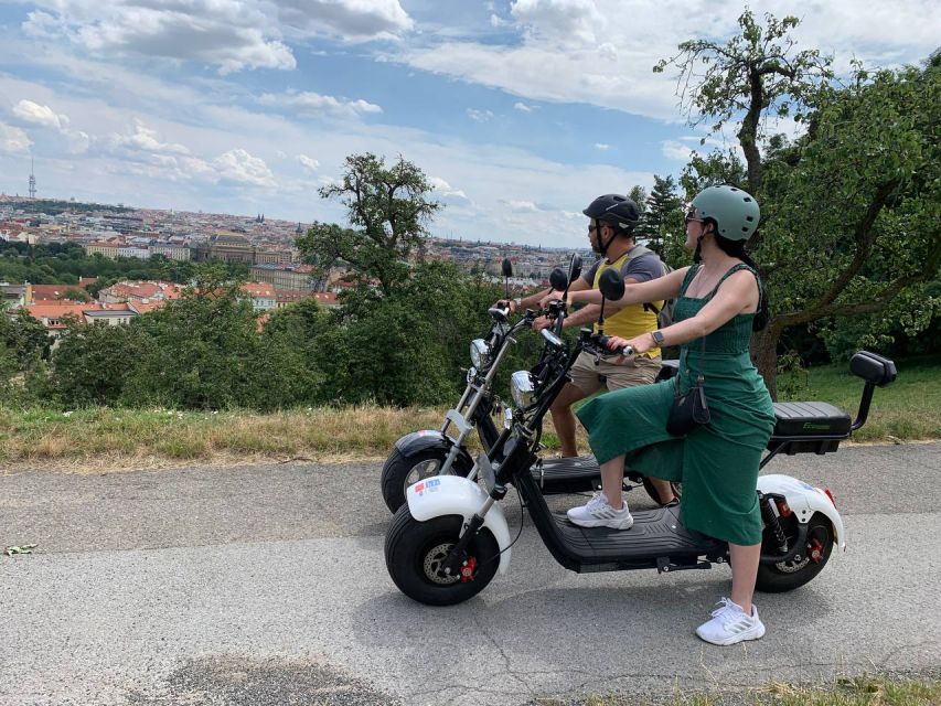 Prague 3 Hours Grand Fat-tire E-scooter Tour - Strahov monastery beer: a local-style pause