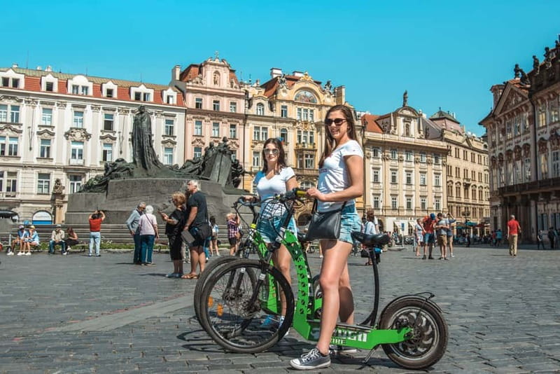 Prague: 4 Hours Grand City Tour by Segway & E-Scooter - Two vehicles, one smooth way to see Prague