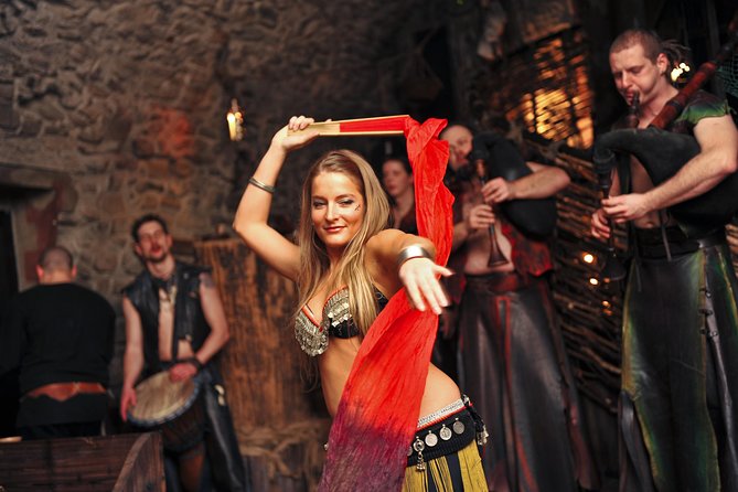 Prague 5 Courses Medieval Dinner and Live Performances - Candlelit start at Celetná 595/17 and Krčma U Pavouka