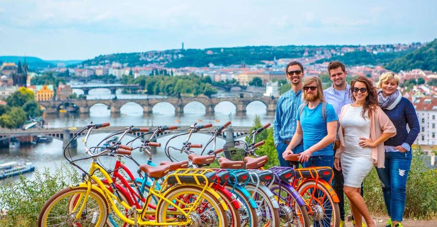 Prague: 7 Best Viewpoints of Prague E-Bike Tour - A 3.5-hour loop that reaches beyond Prague 1