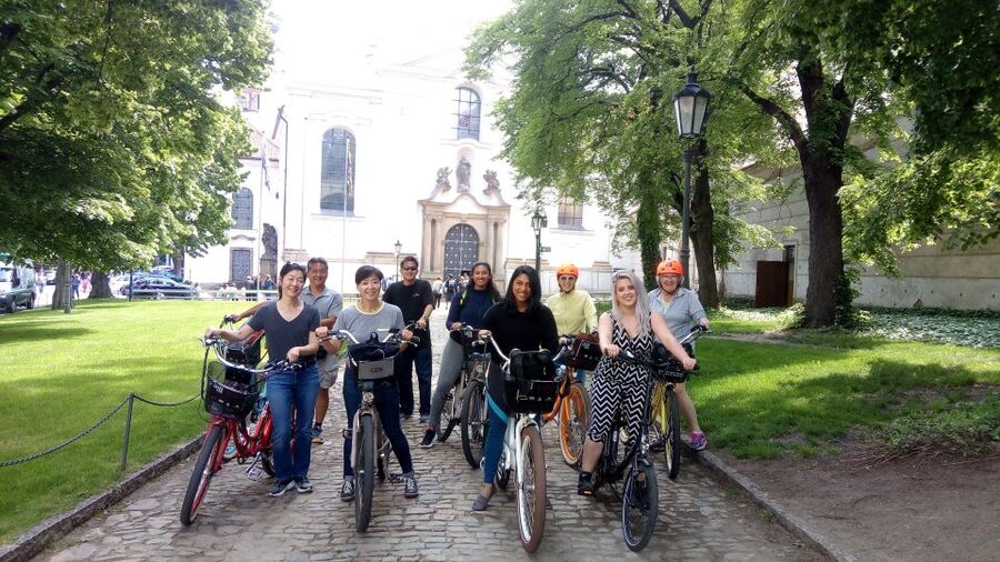 Prague: 7 Best Viewpoints of Prague E-Bike Tour - Meeting at I Like eBike, then riding smart on Prague cycle paths