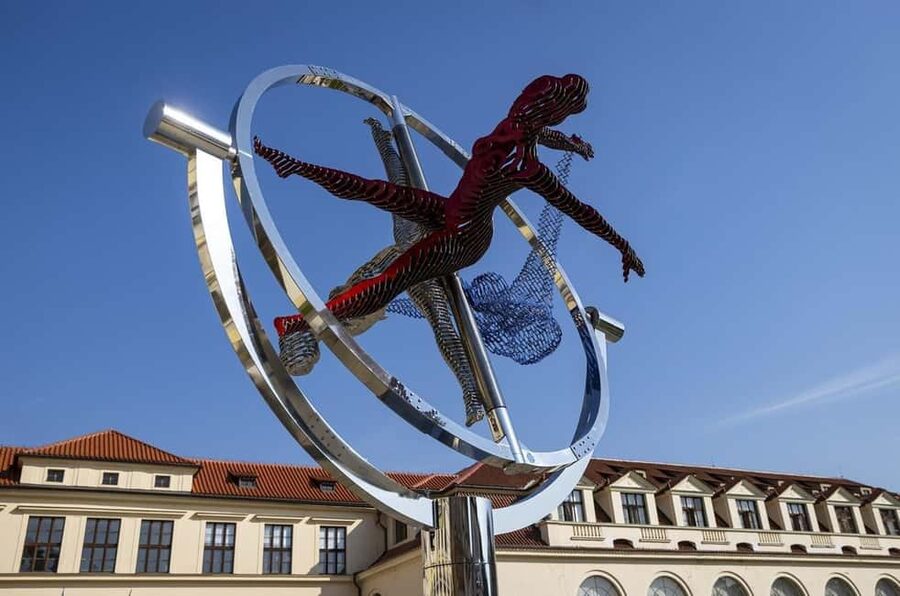 Prague: a walk among the installations of David Černý or a visit to the Mausoleum - Meet point options, and which one fits your vibe