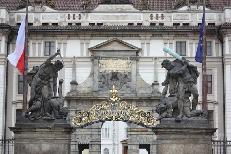 Prague after the sunset walking tour - Castle District history, rooftops, and the sunset photo stop