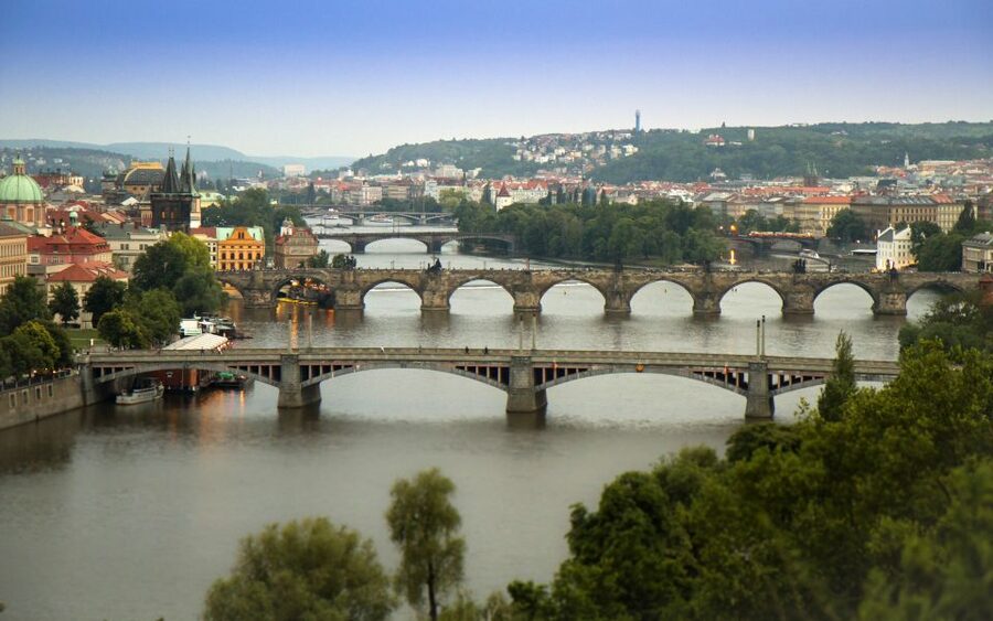 Prague "ALL-IN-ONE" City E-Bike Tour - Kampa Island and Kampa Park: where Prague looks like a postcard