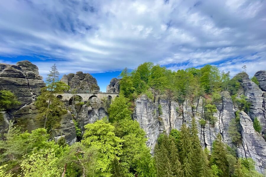 Prague: All-inclusive trip to Bohemian and Saxon Switzerland - Pravčická Gate: walking up to Europe’s biggest sandstone arch