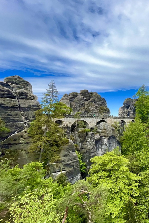 Prague: All-inclusive trip to Bohemian and Saxon Switzerland - Tisa Walls and the Narnia Tour: sandstone pillars and 200 steps