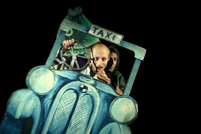 Prague 'Antologia' Black Light Show by Black Light Theatre Srnec - Entering Reduta Theatre Stage at Národní 20, and finding the room