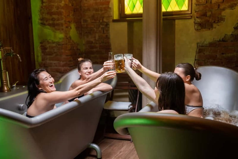Prague: Beer and Wine Spa Bath with Salt Cave Experience - Key Things I’d Plan Around