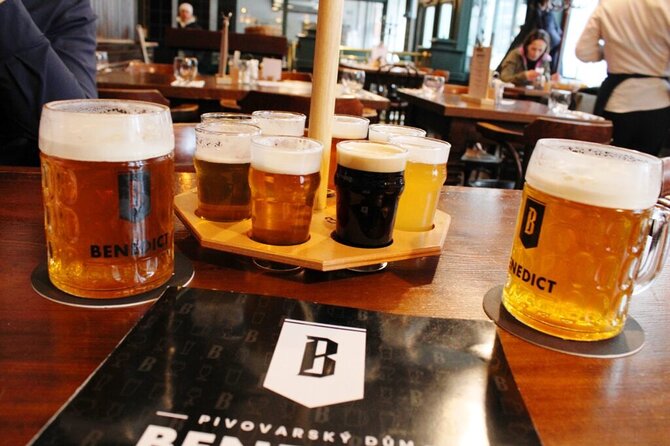 Prague Beer Tasting - 8 types of Czech beer included - Tips to Get the Most Out of the Beer Flight