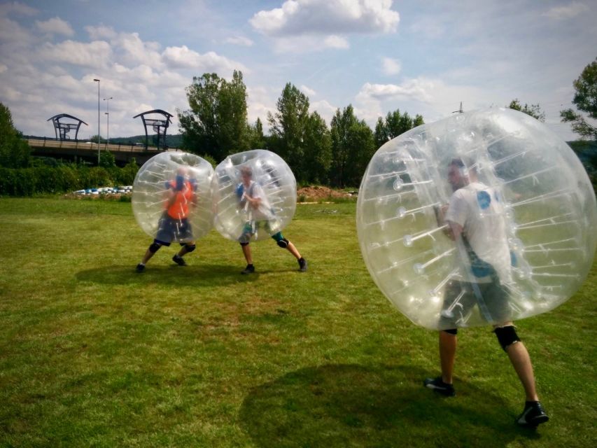 Prague: Bubble Football and Archery Combo Experience - Your Welcome Moment: Drink, Instructor, and Safety Briefing
