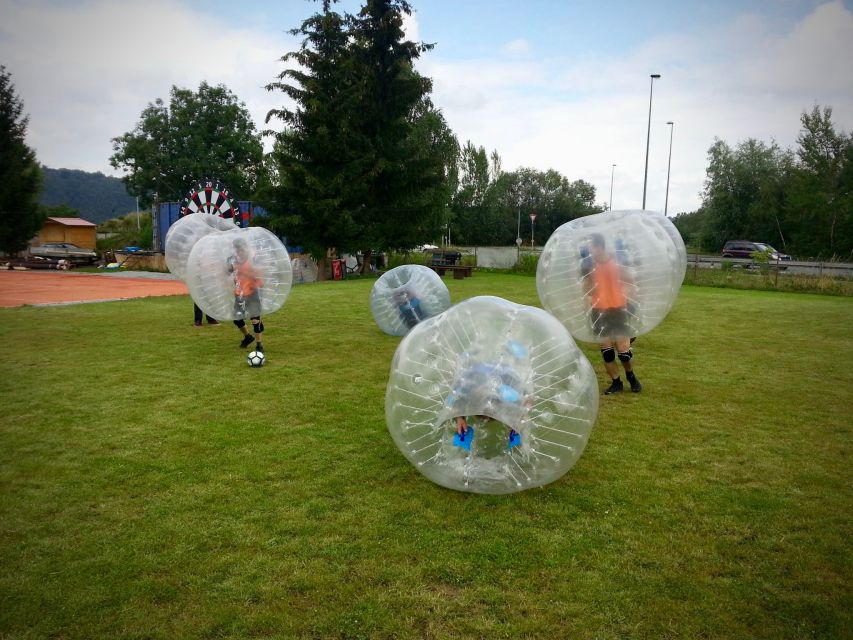 Prague: Bubble Football and Archery Combo Experience - Archery Games: Target Practice With Provided Gear