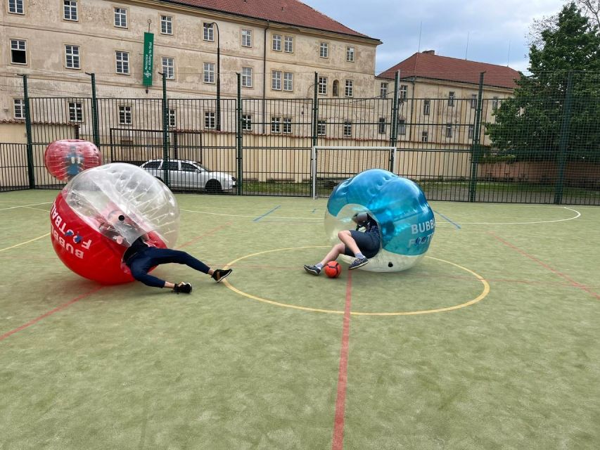 Prague: Bubbles football in city centre of Prague - Should you book Prague bubble football at the city centre pitch?