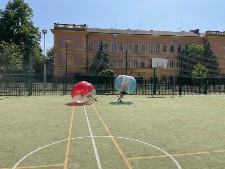 Prague: Bubbles football in city centre of Prague - What to wear for Prague bubble soccer and how to stay comfortable