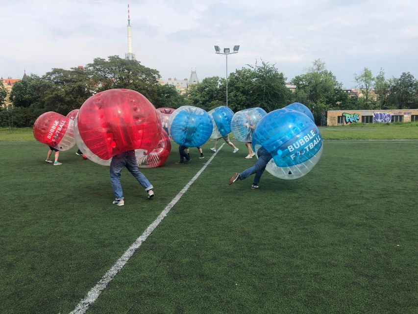 Prague: Bubbles football - Zorb Football in centrum - Key things to know before you play bubble football