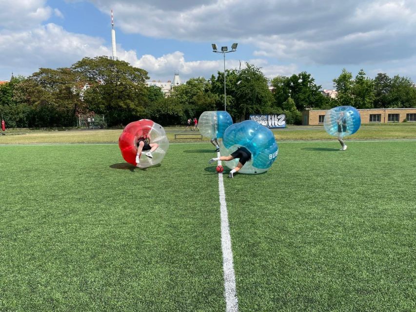 Prague: Bubbles football - Zorb Football in centrum - Bubble football in Prague, right in the city center